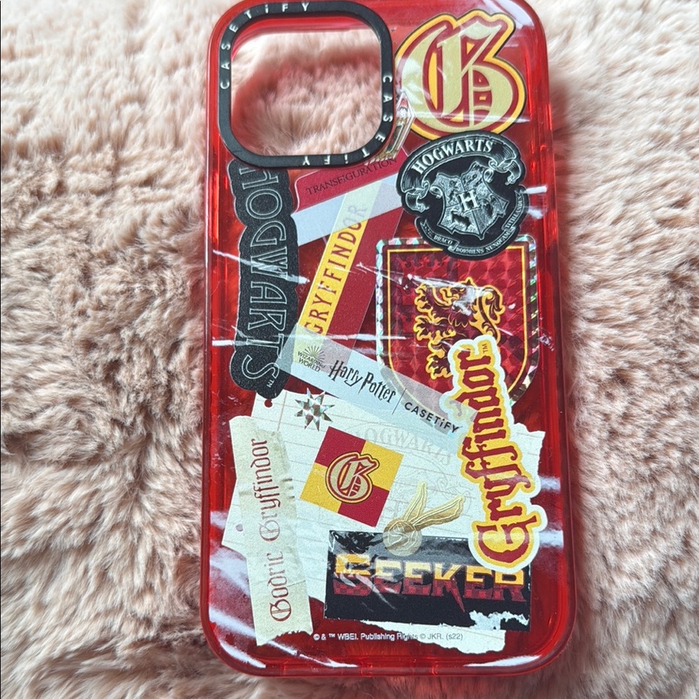 Casetify Red Phone Case Sleek Durable Stylish